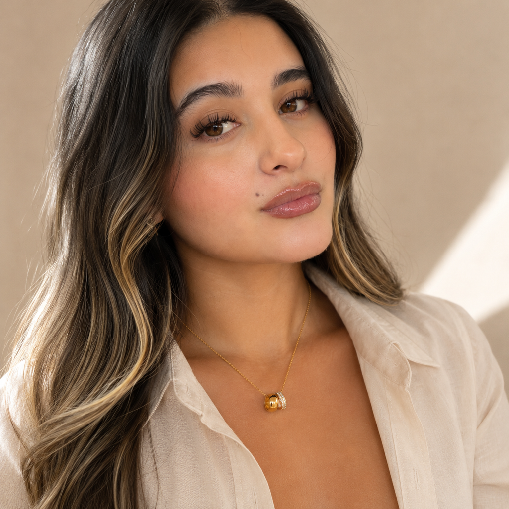 The Amara Duo Necklace
