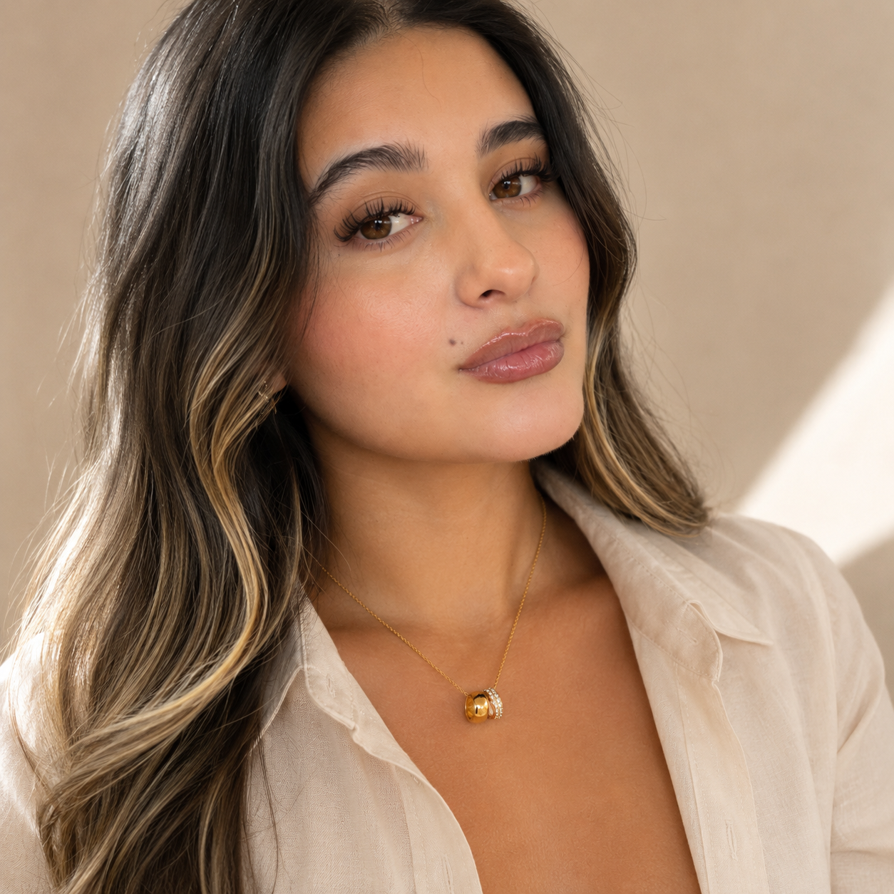 The Amara Duo Necklace